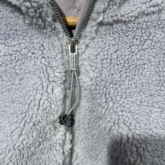 Lululemon Scuba Oversized Half-Zip Fleece Hoodie in Faint Lavender - size M/L - Picture 8 of 10